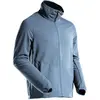 Image de Mascot, Hommes, Pull-over, Pull en micropolaire avec fermeture éclair bleu pierre, taille 2XL, Bleu, (XXL)