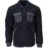 Image de Mascot, Hommes, Chemise, Chemise en polaire noir et bleu, taille 4XL, Noir, Bleu, (4XL)