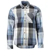Image de Chemise en flanelle MASCOT Customized - 22904-446-Bleu marine-M