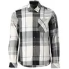 Image de Mascot, Hommes, Chemise, Chemise en flanelle à carreaux Gris anthracite à carreaux, taille XS, Gris, (XS)