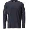 Image de Mascot, Haut de travail, T-shirt manches longues bleu noir, taille 2XL (XXL)