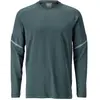 Image de Mascot, Haut de travail, T-shirt manches longues vert forêt, taille S (S)