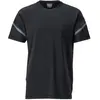 Image de Mascot, Haut de travail, T-shirt, coupe moderne noir, taille 4XL (4XL)
