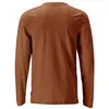 Image de Mascot, Haut de travail, T-Shirt, Langarm, moderne Passform T-shirt Grösse 4XL, Nussbraun (4XL)