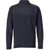 Image de Mascot, Haut de travail, T-shirt manches longues, zip court bleu noir, taille XL (XL)