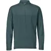 Image de Mascot, Haut de travail, T-shirt manches longues, zip court, vert forêt, taille 4XL (4XL)