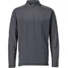 Image de Mascot, Haut de travail, T-shirt manches longues, zip court. Gris anthracite, taille 2XL (XXL)