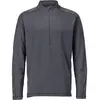 Image de Mascot, Haut de travail, T-shirt manches longues, zip court. Gris anthracite, taille 3XL (3XL)