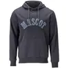 Image de Mascot, Hommes, Pull-over, Sweatshirt à capuche avec logo noir et bleu, taille M, Noir, Bleu, (M)