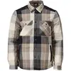 Image de Mascot, Hommes, Chemise, Chemise en flanelle, doublée beige sable à carreaux, taille M, Beige, (M)