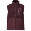 Image de Mascot, Hommes, Gilet, Gilet en fourrure de fibres avec fermeture éclair, bordeaux, taille L, Rouge, (L)