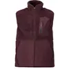 Image de Mascot, Hommes, Gilet, Gilet en fourrure de fibres avec fermeture éclair, bordeaux, taille S, Rouge, (S)