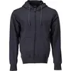 Image de Mascot, Hommes, Pull-over, Sweatshirt à capuche avec fermeture éclair bleu noir, taille 4XL, Bleu, Noir, (4XL)