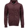 Image de Mascot, Hommes, Pull-over, Sweatshirt à capuche avec fermeture éclair bordeaux, taille 5XL, Rouge, (5XL)