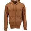 Image de Mascot, Hommes, Pull-over, Sweat-shirt à capuche avec fermeture éclair Marron noisette, taille L, Marron, (L)