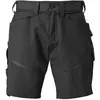 Image de Mascot, Pantalon de travail, Short, poids réduit, taille C50, noir (50)