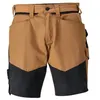 Image de Short poids léger Stretch Zones - Brun noisette / Noir T.44 - MASCOT - 25149-230-5409 C50
