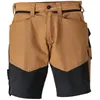 Image de Short poids léger Stretch Zones - Brun noisette / Noir T.60 - MASCOT - 25149-230-5409 C66