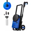 Image de Nilfisk, Nettoyeur haute pression, Core 130-6 PowerControl - PC EU pressure washer Upright Electric 462 l/h Juodas, M lyna (Fonctionnement sur secteur)