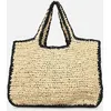 Image de PCLYDIA CONTRAST SHOPPER par Pieces Beige T.U Sacs