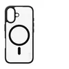 Image de CARE by PanzerGlass Urban Combat - Coque de protection pour téléphone portable - compatibilité avec MagSafe - polyuréthanne thermoplastique (TPU), polycarbonate (PC), revêtement oléophobe - noir, transparent - pour Apple iPhone 16