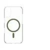 Image de CARE by PanzerGlass Urban Combat - Coque de protection pour téléphone portable - compatibilité avec MagSafe - polyuréthanne thermoplastique (TPU), polycarbonate (PC), revêtement oléophobe - vert piquant, transparent - pour Apple iPhone 16