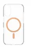Image de CARE by PanzerGlass Urban Combat - Coque de protection pour téléphone portable - compatibilité avec MagSafe - plastique recyclé - transparent, pêche - pour Apple iPhone 16