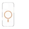 Image de CARE by PanzerGlass Urban Combat - Coque de protection pour téléphone portable - compatibilité avec MagSafe - plastique recyclé - pêche, transparent - pour Apple iPhone 16 Pro Max