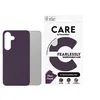 Image de CARE by PanzerGlass - Coque de protection pour téléphone portable - vaisseau amiral - polyuréthane thermoplastique (TPU) 100 % recyclé - Violet prune - pour Samsung Galaxy S25+