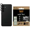 Image de PanzerGlass Hoops (1 pcs, Samsung Galaxy S25), Téléphone portable : film de protection, Transparent, Noir