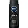 Image de Nivea, Gel douche, Men Deep Clean For Face. Corps I (500 ml)