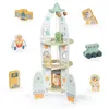 Image de Jouet Enfant Fusée Spatiale en bois avec Ascenseur et Accessoires à construire- Garage enfant +3ans