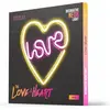 Image de Forever Light, Veilleuse, Lampe LED néon LOVE HEART violet blanc NNE02 Neolia