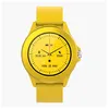 Image de Montre Connectée et Intelligente 5.0 IP68 avec Capteur Fréquence Cardiaque Forever Jaune