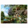 Image de Puzzle 1000 pièces : Charmant cottage Trefl