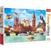 Image de Trefl Puzzle Funny Cities/Chiens à Londres 1000 pièces (1000 pièces)