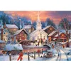 Image de Puzzle 1000 pièces : Noël Blanc Trefl