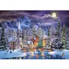 Image de Puzzle 1000 pièces : Ambiance de Noël Trefl