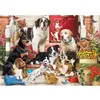 Image de Puzzle 1000 + 43 piéces de chiens Trouvez Puzzle des Formes Cachées