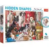 Image de Trefl Puzzle Hidden Shapes 1043T Chiens amusant 68x48cm (1043 pièces)