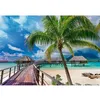 Image de Puzzle 1000 pièces : Unlimited Fit Technology : Plage paradisiaque, Bora-Bora Trefl Prime