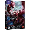 Image de Trefl Puzzle Premium Plus 1000 - Collection Fantasy : Mage écarlate (1000 pièces)