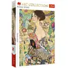 Image de Trefl Puzzle 1000   Gustav Klimt / Dame mit Fächer (1000 pièces)