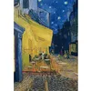 Image de Puzzle 1000 pièces Collection Art : Terrasse de café la nuit