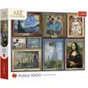 Image de Trefl Puzzle 1000 - Eine Sammlung von Kunstwerken (1000 pièces)