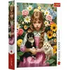 Image de Trefl Puzzle 1000 Dziewczynka z kotami (1000 pièces)