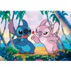 Image de Puzzle 1000 pièces Premium Plus : Stitch & Angel