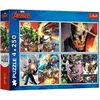 Image de Trefl Puzzle 4 x 250 - Marvel The Avengers (250 pièces)