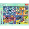 Image de Trefl Puzzle 4 x 250 - Disney Lilo&Stitch (250 pièces)