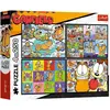 Image de Trefl Puzzle 4 x 250 - Garfield (250 pièces)